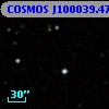 COSMOS J100039.47+015046.1