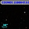 COSMOS J100047.81+015022.0