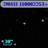 2MASS J10002253+0150430