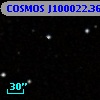 COSMOS J100022.36+015021.6