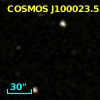 COSMOS J100023.53+015012.1