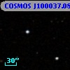 COSMOS J100037.08+015008.7