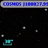 COSMOS J100027.99+014951.0