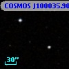 COSMOS J100035.90+014940.7