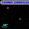 COSMOS J100035.65+014936.5