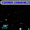 COSMOS J100040.25+014857.4
