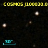 COSMOS J100030.05+014909.6