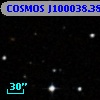 COSMOS J100038.38+014842.1