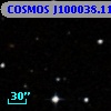 COSMOS J100038.11+014844.7