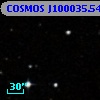 COSMOS J100035.54+014835.5