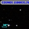 COSMOS J100035.76+014840.3
