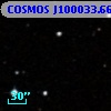 COSMOS J100033.66+014833.4