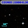 COSMOS J100041.98+014833.4
