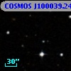 COSMOS J100039.24+014820.7
