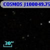 COSMOS J100049.75+014816.4