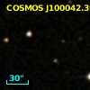 COSMOS J100042.39+014812.2