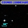 COSMOS J100034.09+014814.8
