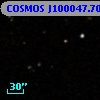 COSMOS J100047.70+014803.4