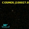COSMOS J100027.81+014759.4