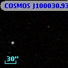 COSMOS J100030.93+014756.0