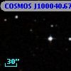 COSMOS J100040.67+014740.9