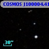 COSMOS J100004.41+015654.6