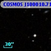 COSMOS J100010.71+015354.3