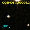 COSMOS J100004.21+014946.1