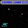 COSMOS J100012.72+014848.6