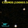 COSMOS J100003.56+014845.5