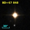 BD+67   848