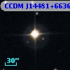 CCDM J14481+6636AB