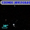 COSMOS J095910.01+015220.5