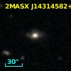 2MASX J14314582+6639066