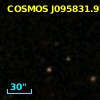 COSMOS J095831.97+014756.8