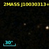 2MASS J10030313+0157525