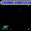COSMOS J100257.58+020634.4