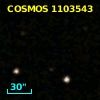COSMOS J100300.00+020313.1