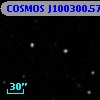 COSMOS J100300.57+020242.6