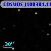 COSMOS J100301.11+020156.7