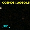 COSMOS J100300.54+015916.8