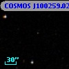 COSMOS J100259.02+015900.0