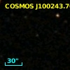 COSMOS J100243.70+015737.0