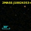 2MASS J10024353+0157353