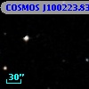 COSMOS J100223.83+020649.4