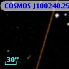 COSMOS J100240.25+020633.6
