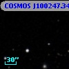 COSMOS J100247.34+020615.3