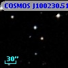 COSMOS J100230.51+020614.4