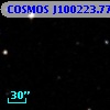 COSMOS J100223.77+020556.9