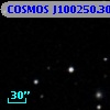 COSMOS J100250.30+020557.5